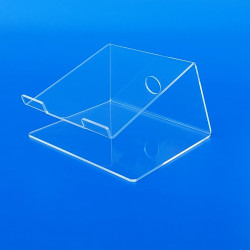 Supporto da tavolo in plexiglass trasparente per notebook