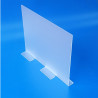 Divisori in plexiglass trasparente per banco frigo