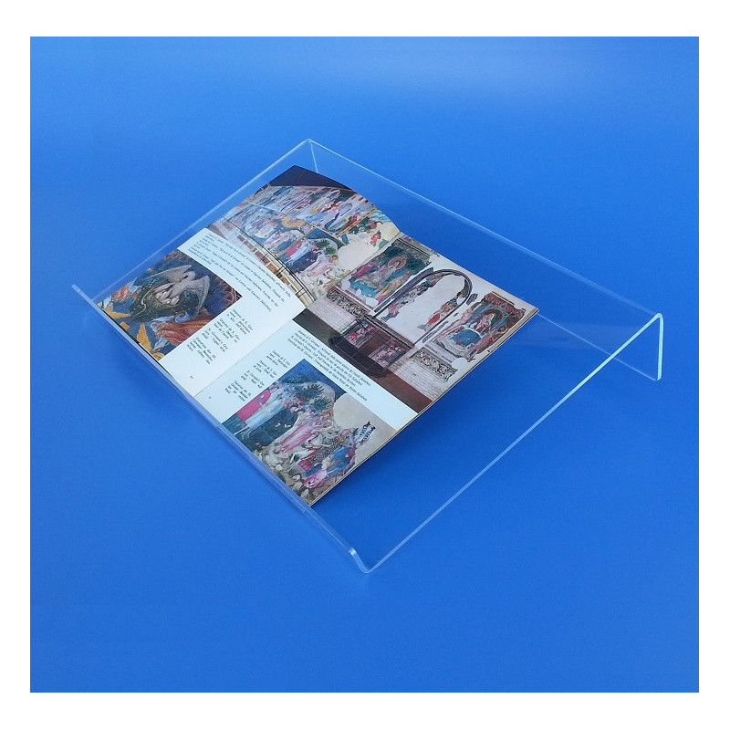 Leggio in plexiglass trasparente da Tavolo