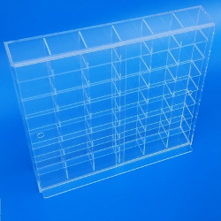 Vetrinetta in plexiglass per collezionismo e modellini