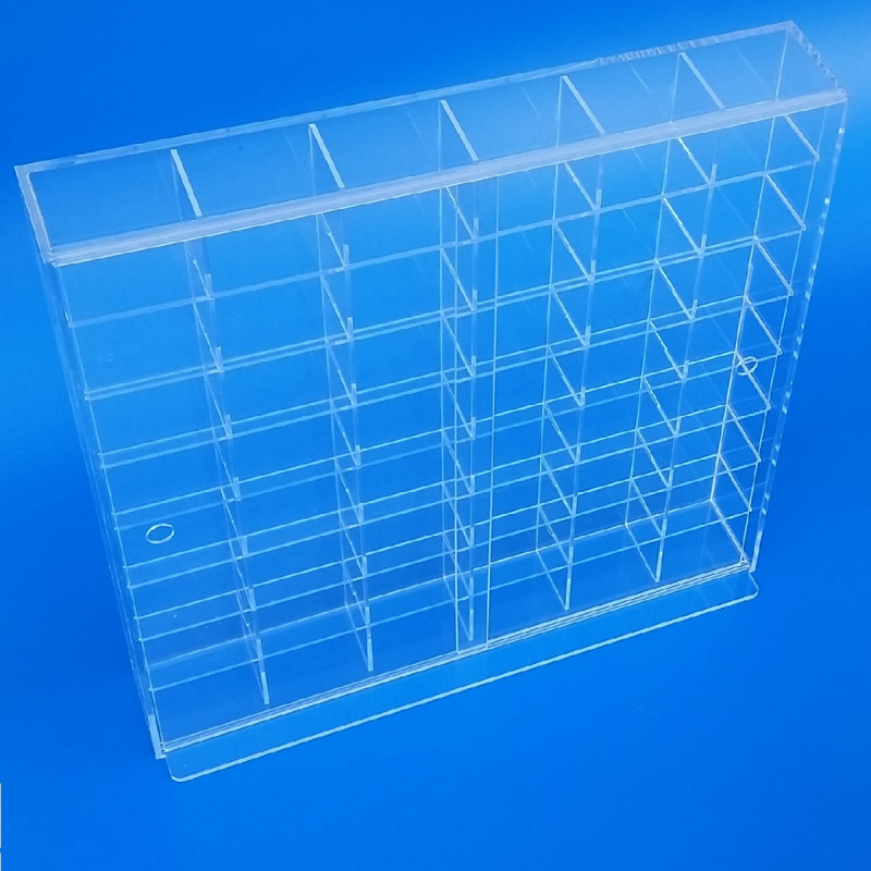 Vetrinetta in plexiglass per collezionismo e modellini