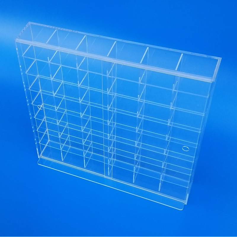 Vetrinetta in plexiglass per collezionismo e modellini