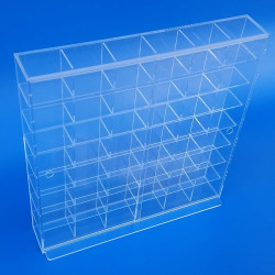 Vetrinetta in plexiglass per collezionismo e modellini