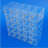 Stazione box ricarica cellulari smarthphone in plexiglass