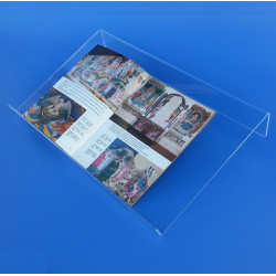 Leggio in plexiglass trasparente da Tavolo