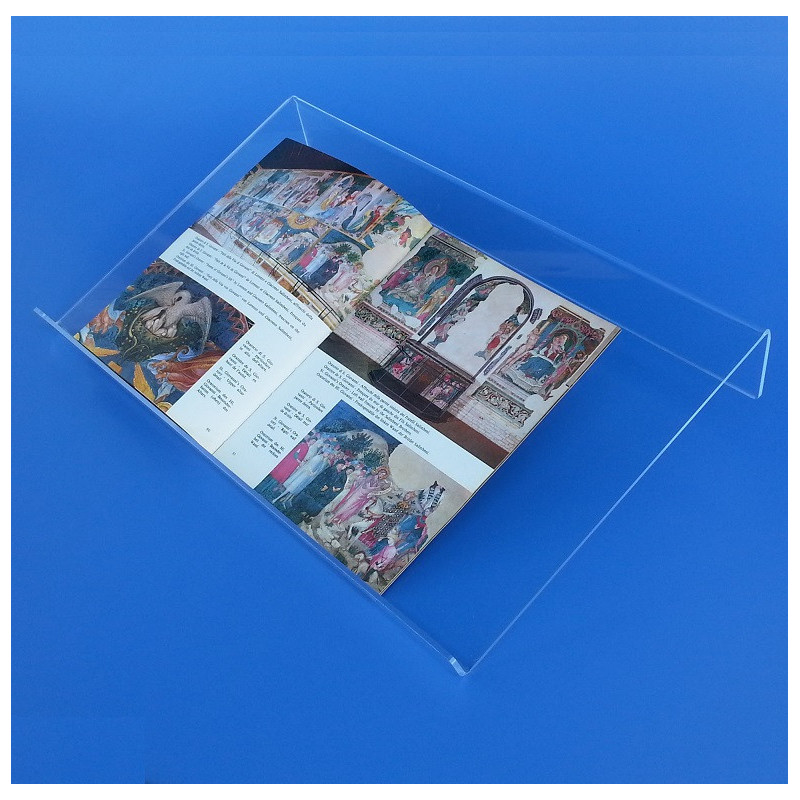 Leggio in plexiglass trasparente da Tavolo
