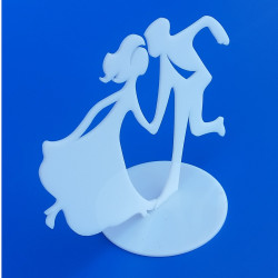 Cake topper in plexiglass per torta personalizzati
