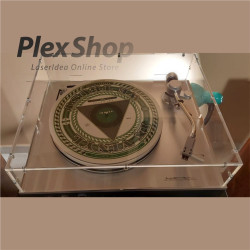 Coperchio cappa giradischi su misura in plexiglass