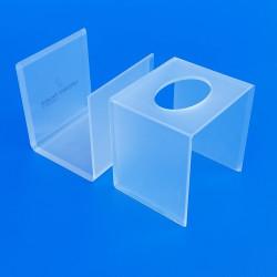Porta fazzoletti-salviette per bagno in plexiglass