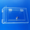 Cassetta postale per lettere in plexiglass trasparente