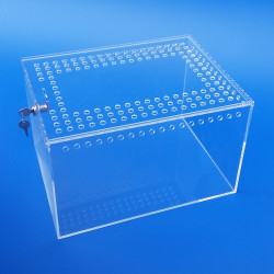 Teca Terrario per Rettili e Serpenti in plexiglass