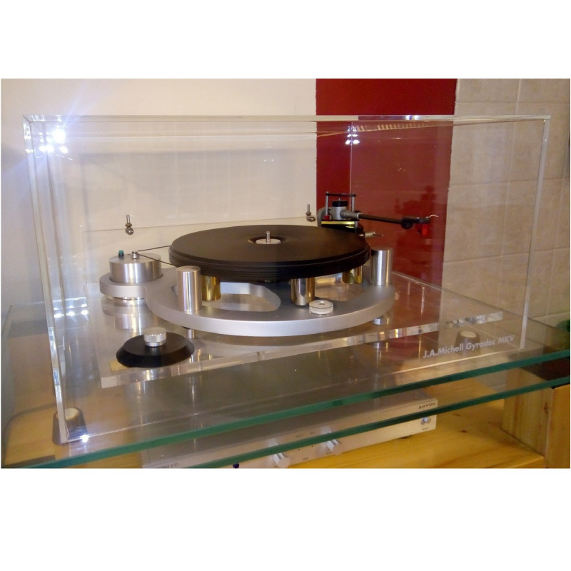Coperchi giradischi su misura in plexiglass trasparente