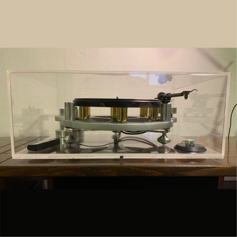 Coperchi giradischi su misura in plexiglass trasparente