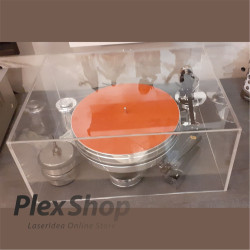 Coperchi giradischi su misura in plexiglass trasparente