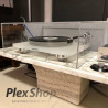 Coperchi giradischi su misura in plexiglass trasparente