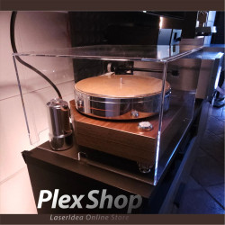 Coperchi giradischi su misura in plexiglass trasparente