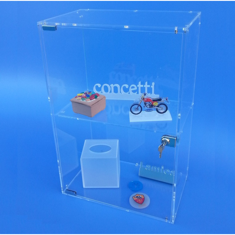 Vetrinetta in plexiglass su misura per collezioni lego