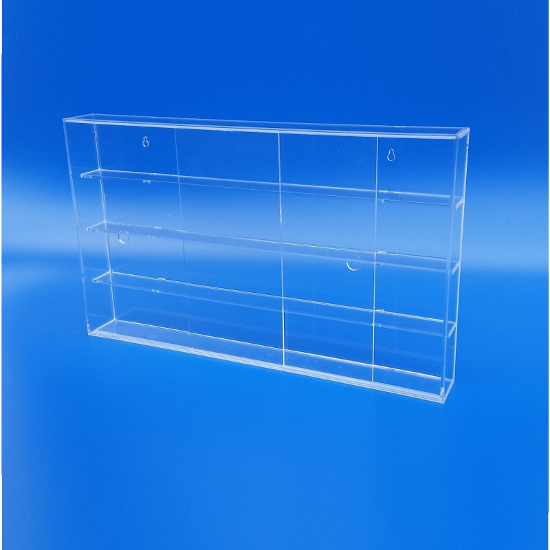 Vetrinetta con ante scorrevoli su misura in plexiglass