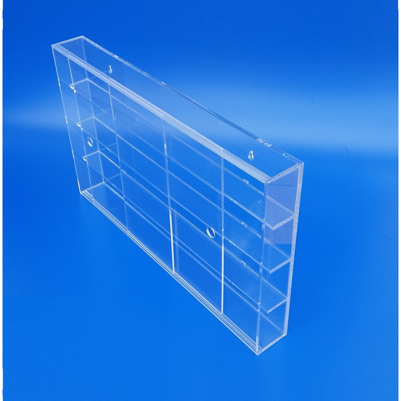 Vetrinetta con ante scorrevoli su misura in plexiglass