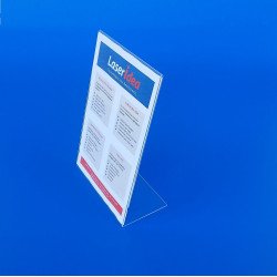 Portalistini e portafotografie in plexiglass su misura