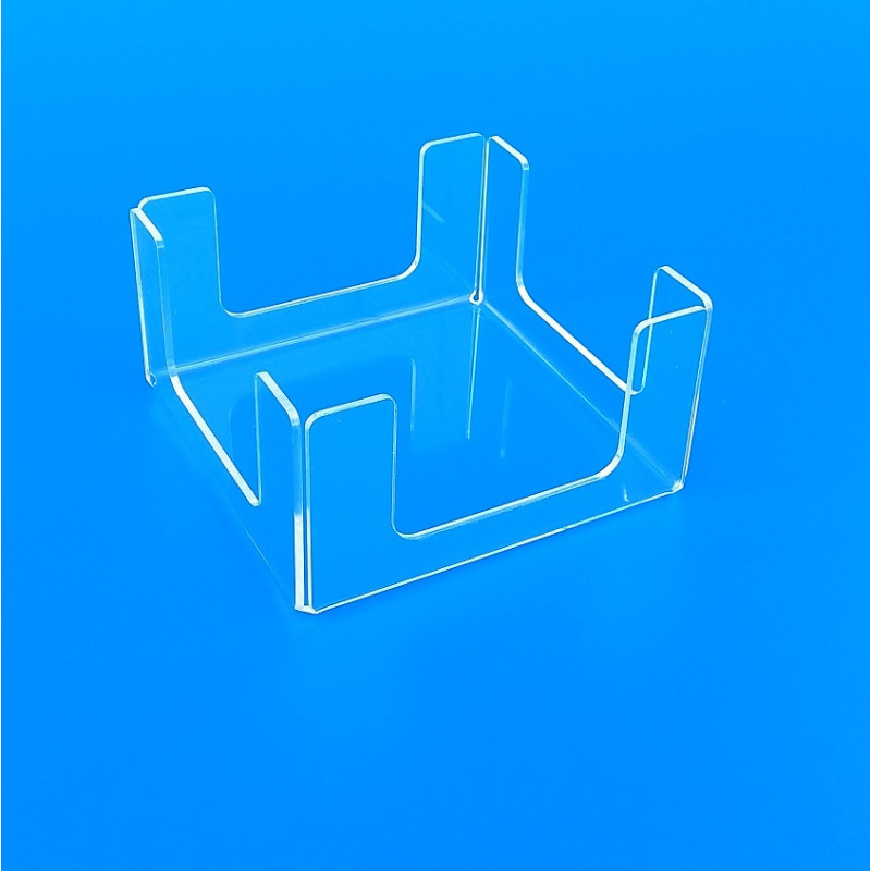 Contenitori tovaglioli moderni ed eleganti in plexiglass