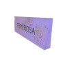 Fermacarte in plexiglass trasparente cm 13 x 6