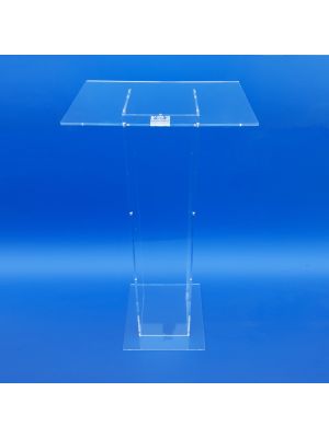 Leggio-podio-pulpito-ambone in plexiglass su misura