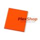 Plexiglass arancio lucido trasparente cod. 710