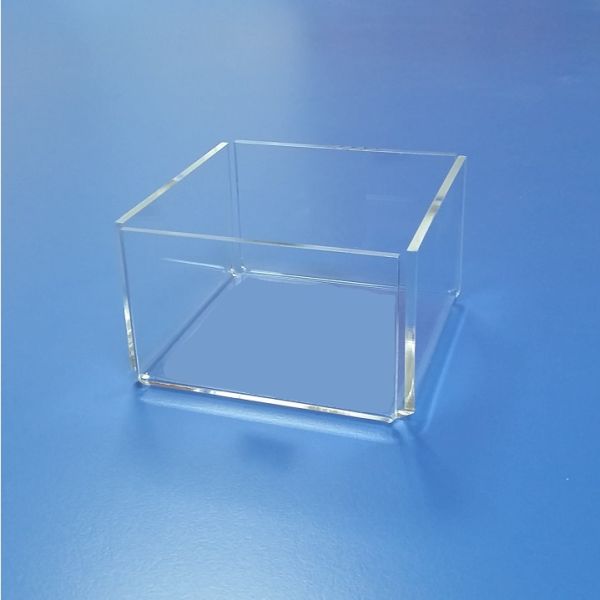 Porta bustine Zucchero in plexiglas da banco trasparente Dimensioni 9x7xh4  cm- colore trasparente, Ava srl